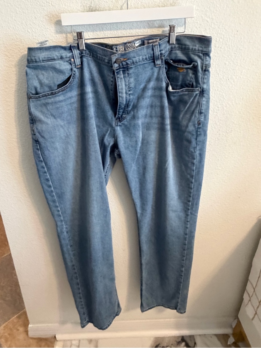 Harley-Davidson Light Blue Men’s Bootcut Jeans